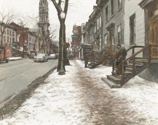 John Geoffrey Caruthers Littleb. - Rue St. Denis, Vers De Montigny D\'Autrefois