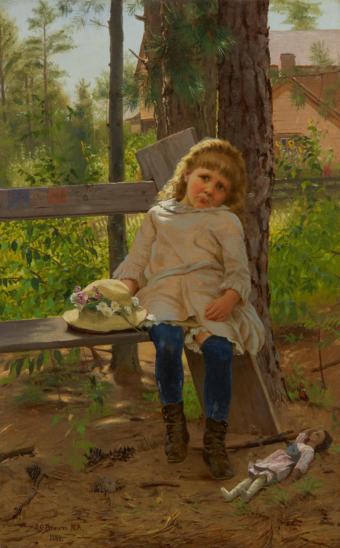 John George Brown - Golden Locks