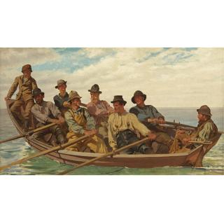 John George Brown - Pull For The Shore