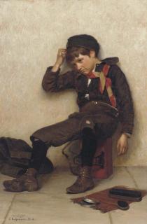 John George Brown - Slow Day