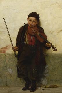 John George Brown - Street Musician