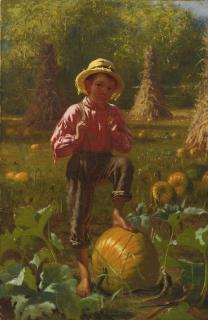 John George Brown - That\'S Me Pumpkin