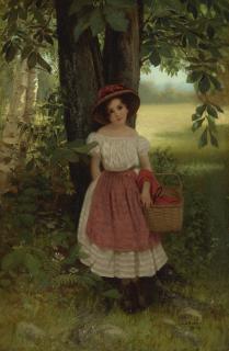 John George Brown - The Berry Picker