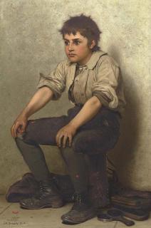 John George Brown - Thinking It Over