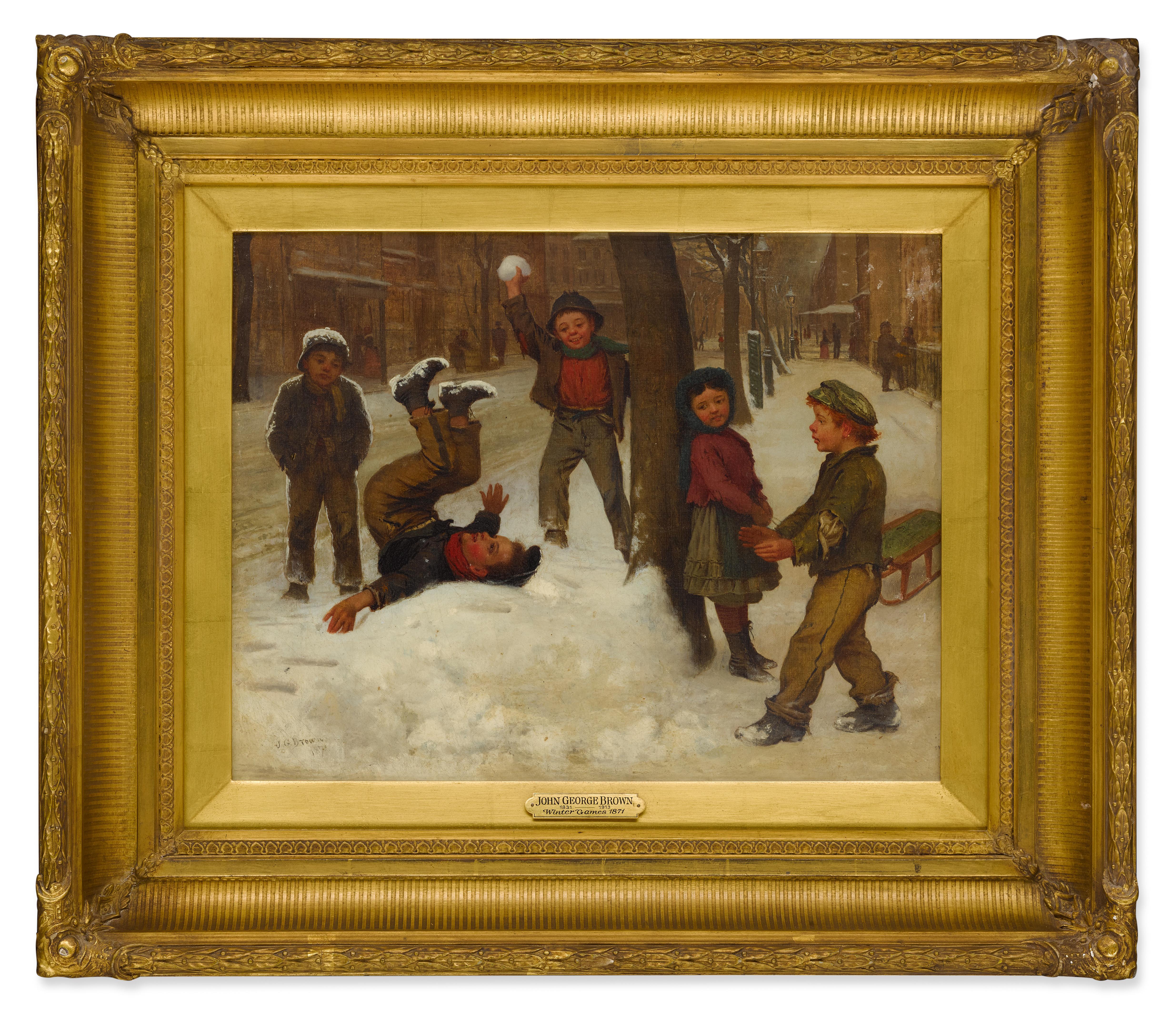 John George Brown - Winter Games
