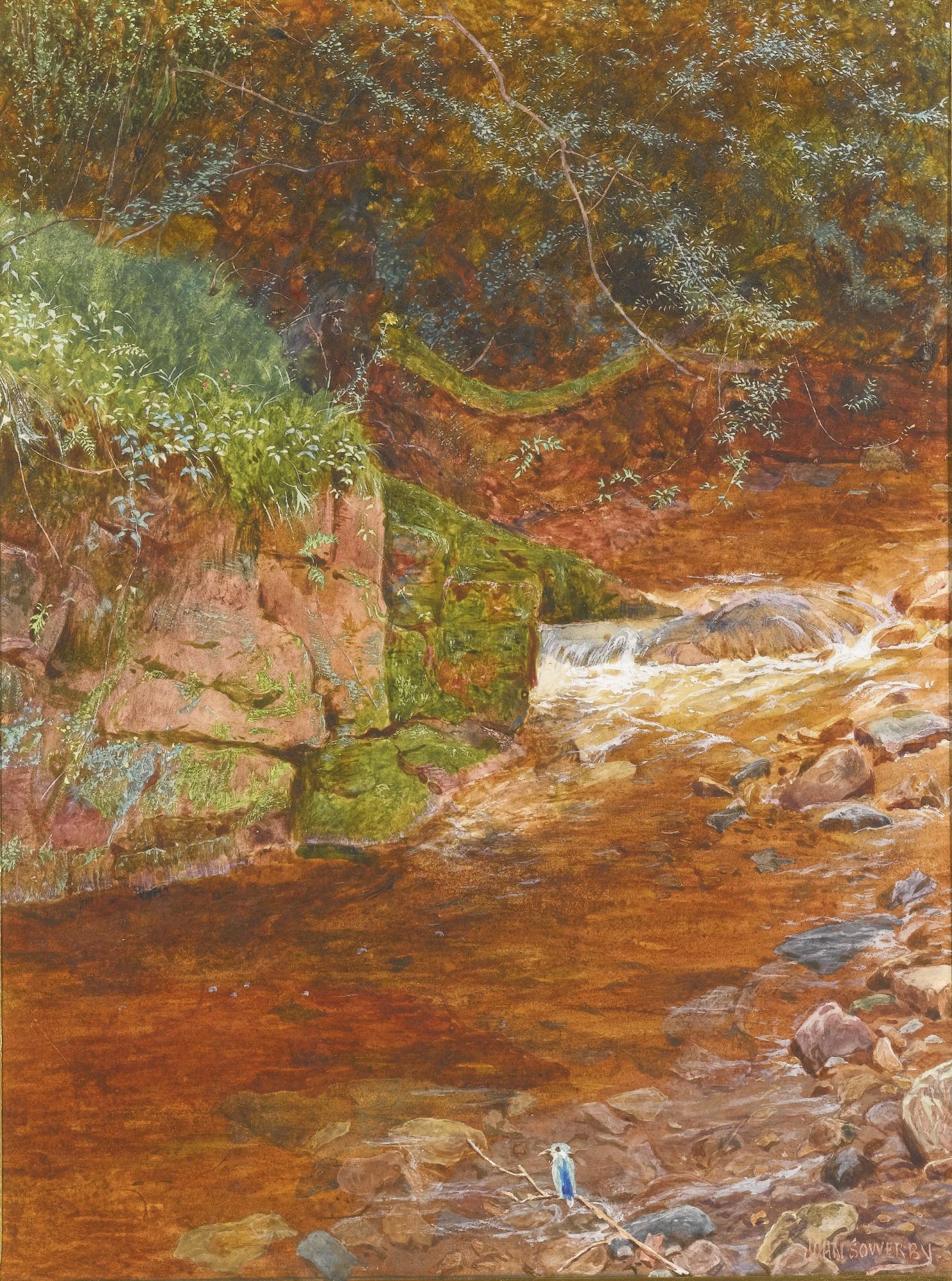 John George Sowerby - The Kingfisher\'S Haunt
