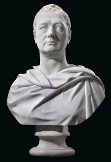 John Gibson, - BUST OF A NOBLEMAN, PROBABLY LORD FREDERICK MONSON, 5TH BARON MONSON