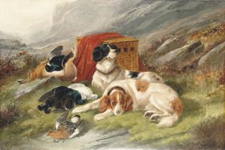 John Gifford - Guarding the day\'s bag