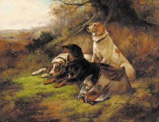 John Gifford - Guarding the day\'s bag