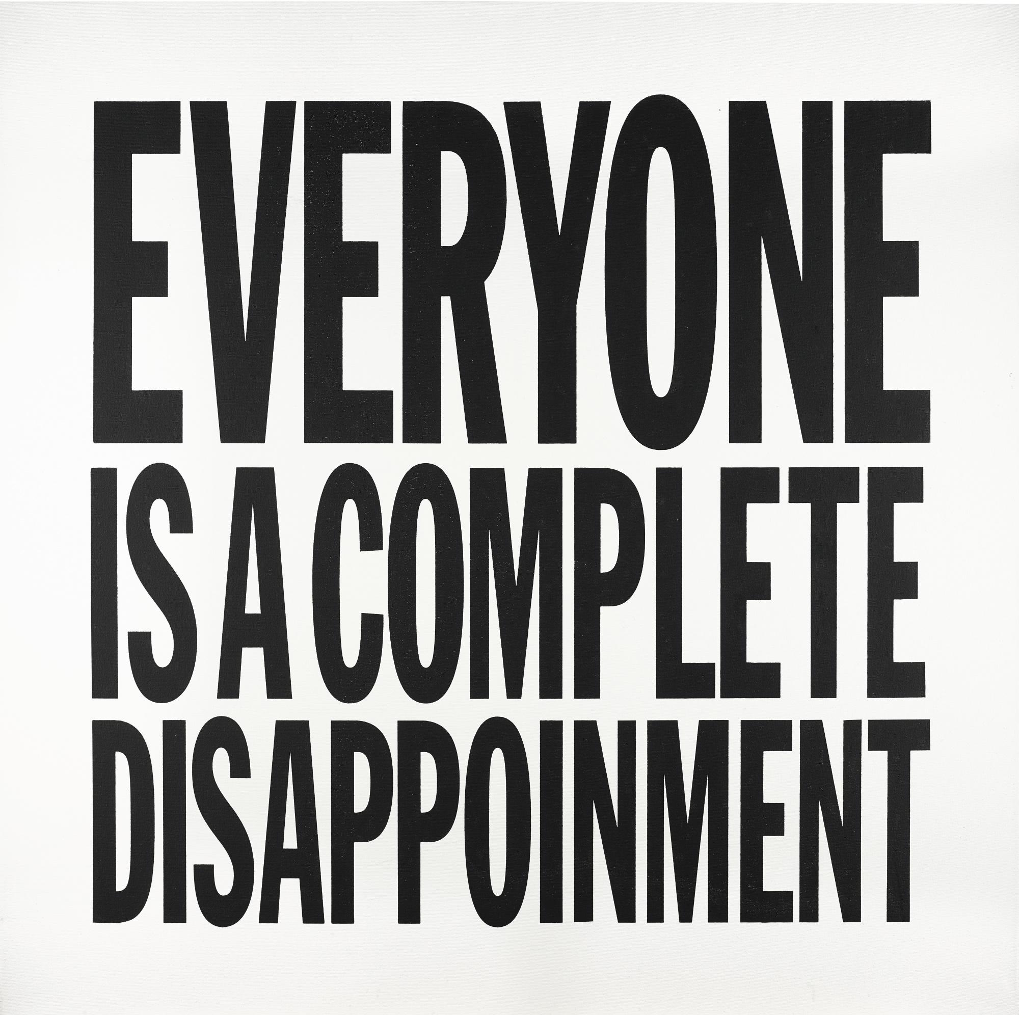 John Giorno - Everyone Is A Complete Disappointment
