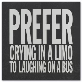 John Giorno - Prefer Crying In A Limo To Laughing On A Bus