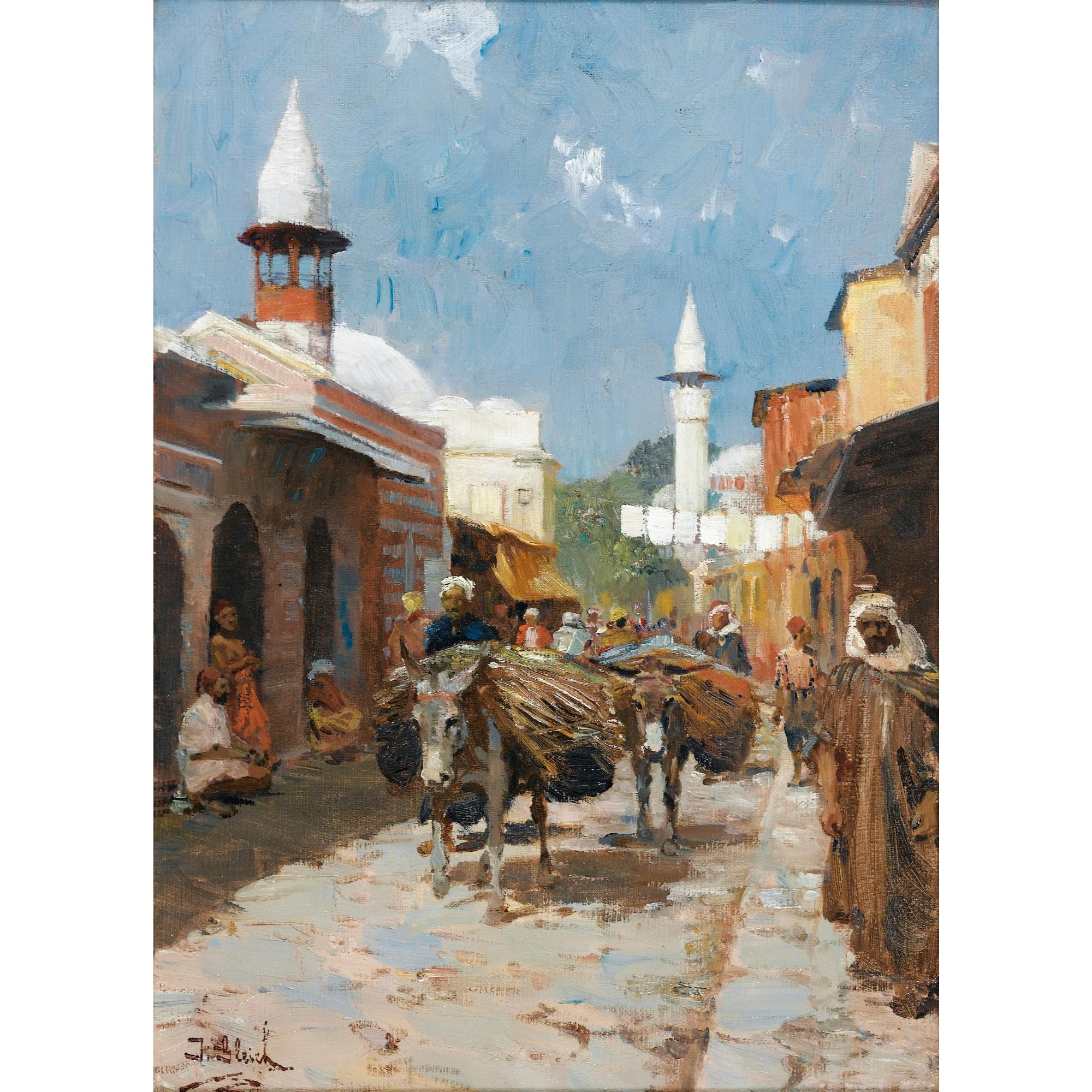 John Gleich - Rue Dans Une Ville D\'Orient