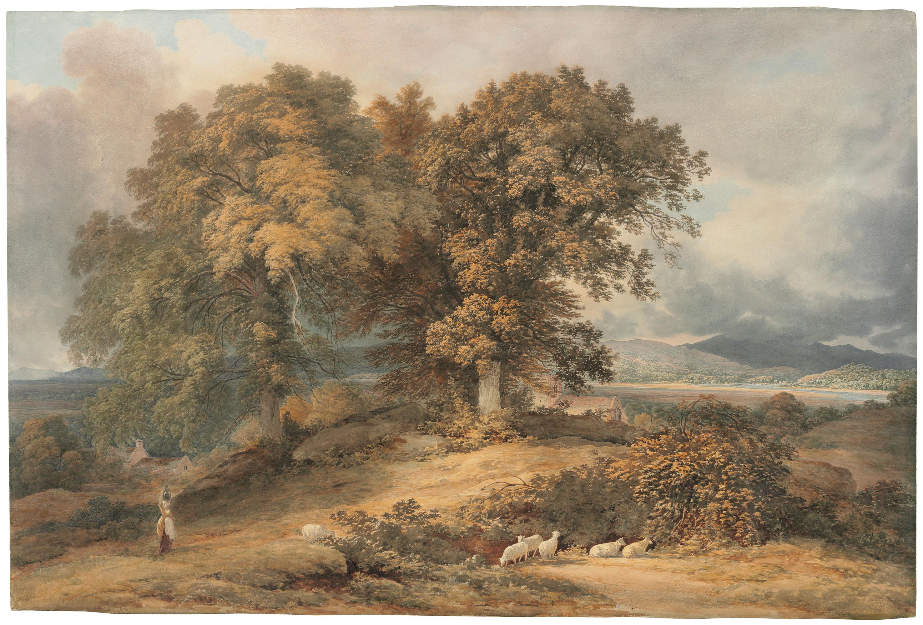 John Glover, O.W.S. - The Vale of Neath, South Wales