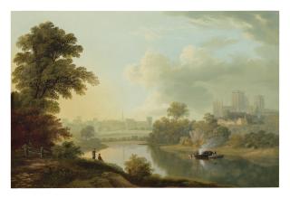 John Glover P.S.P.W.C., P.O.W.S., P.S.B.A. - A View Of The City Of York