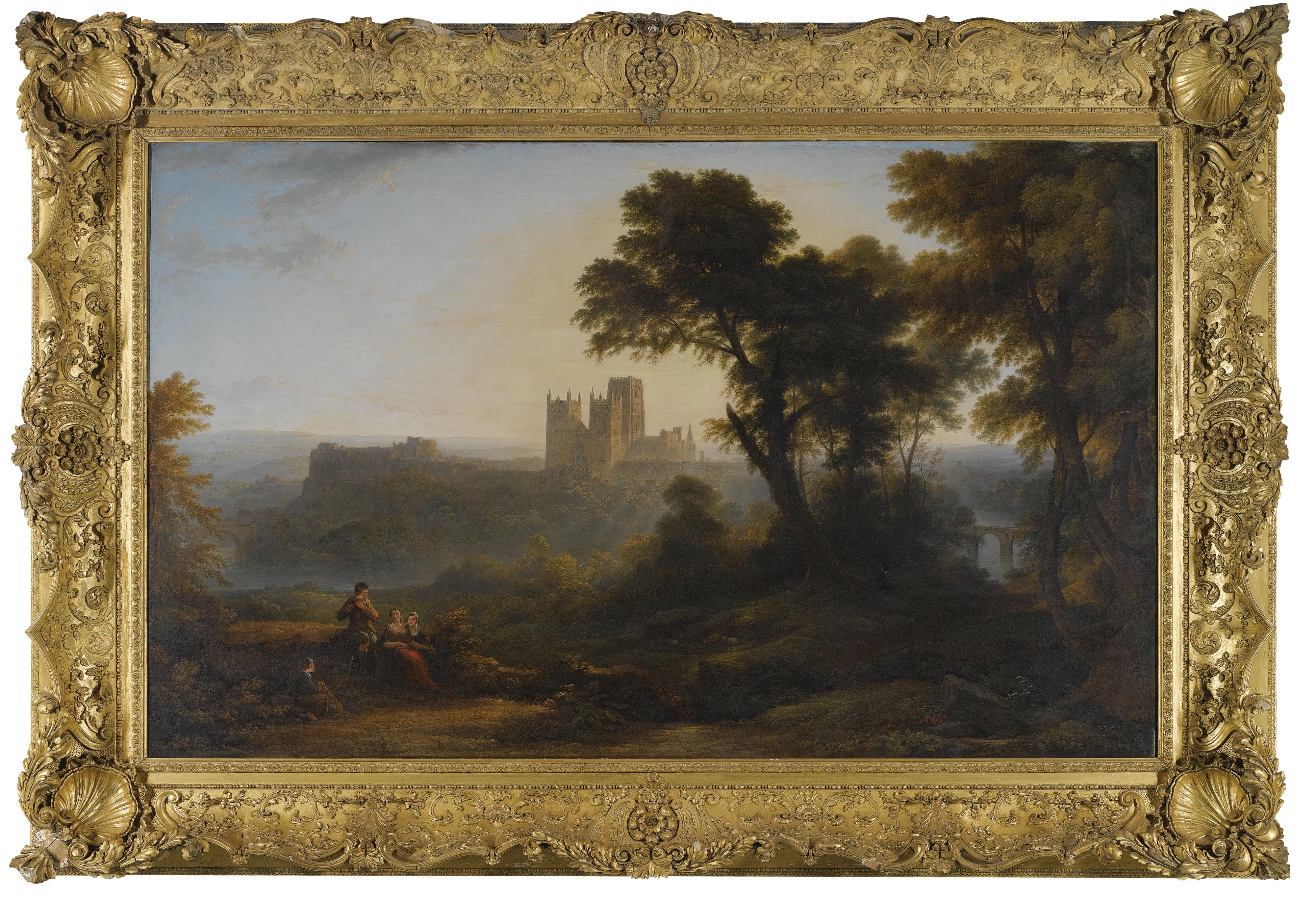 John Glover P.S.P.W.C., P.O.W.S., P.S.B.A. - Durham Cathedral