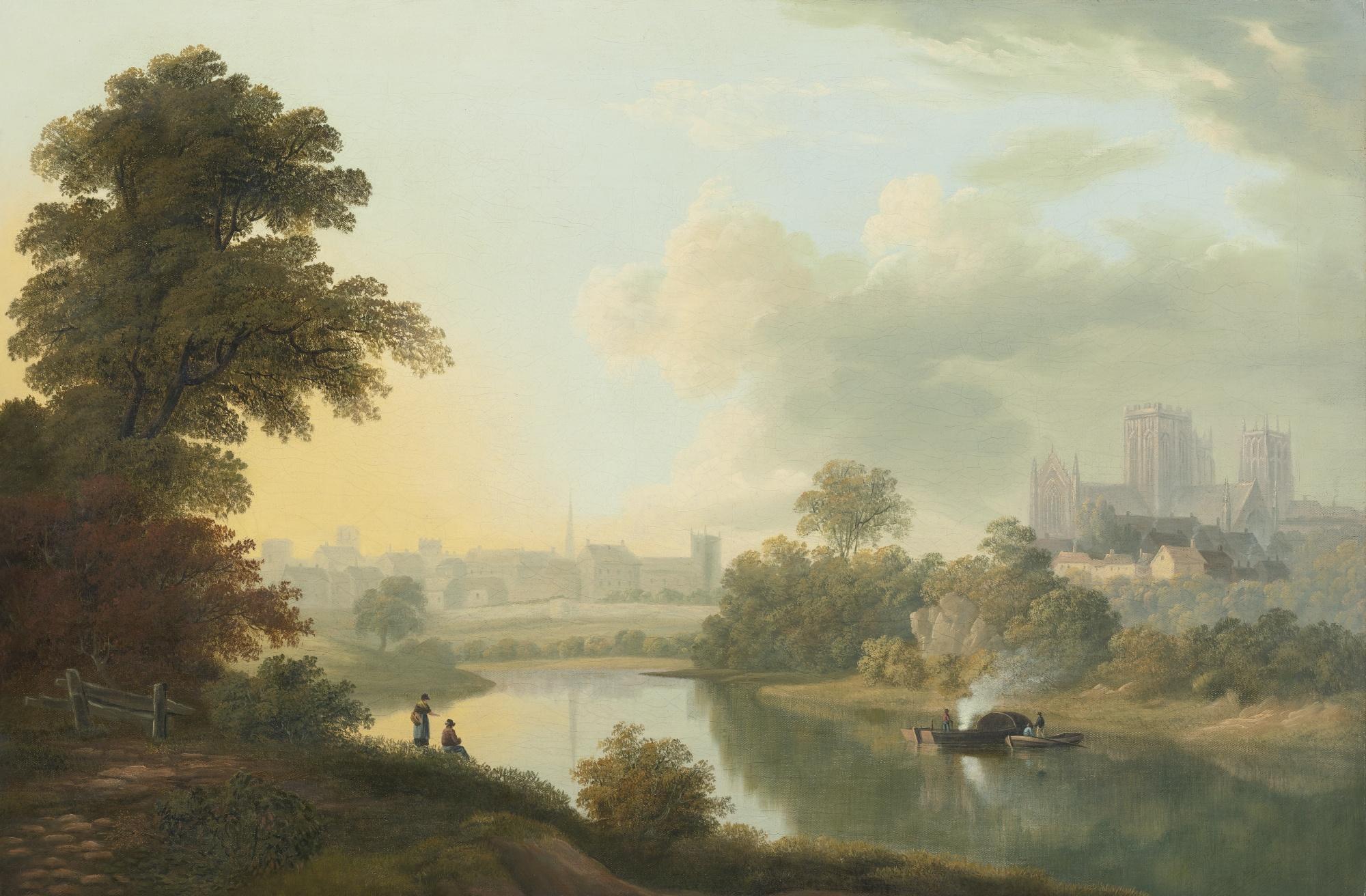 John Glover P.S.P.W.C., P.O.W.S., P.S.B.A. - View Of The City Of York