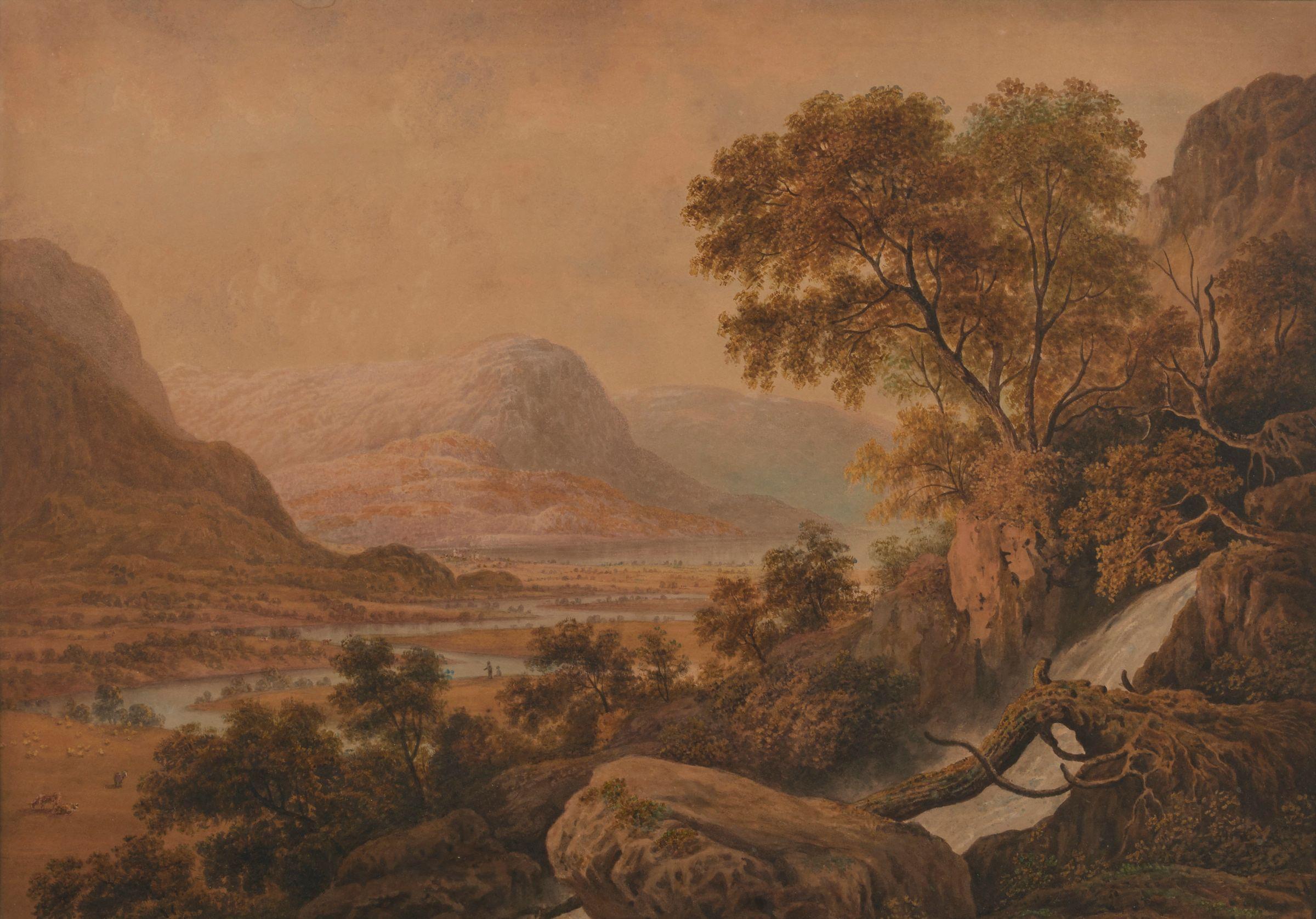 John Glover - Ullswater from Gowbarrow Park, c.1805