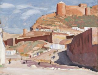 John Goodwin Lyman - The Alcazaba, Almeria, Spain