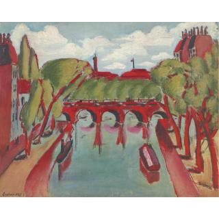 John Graham - Paris Views: La Seine And L\'Arc De Triomphe (On The Reverse)