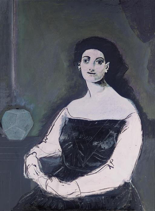 John Graham - Woman with Dodecahedron