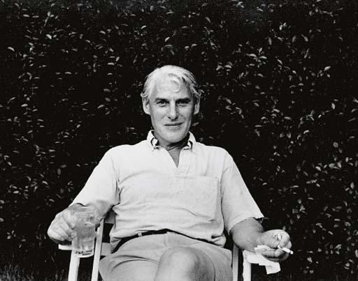 John Gruen - Willem de Kooning with Drink, Watermill, NY, 1961