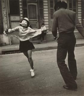 John Gutmann - \'Swing\' (\'Mardi Gras, New Orleans, La.\')