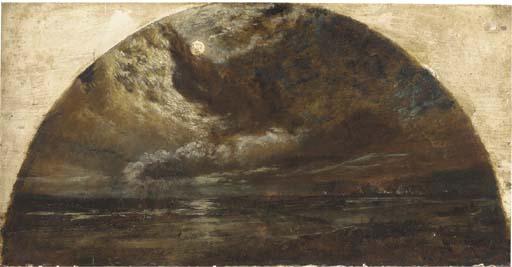 John H. Dell - Moonlight, the Norfolk Coast