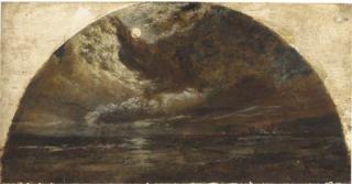 John H. Dell - Moonlight, the Norfolk Coast