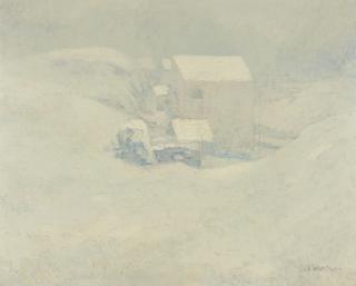 John H. Twachtman - Snow