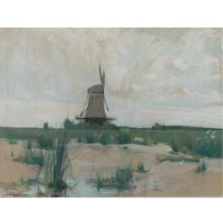 John H. Twachtman - The Windmill