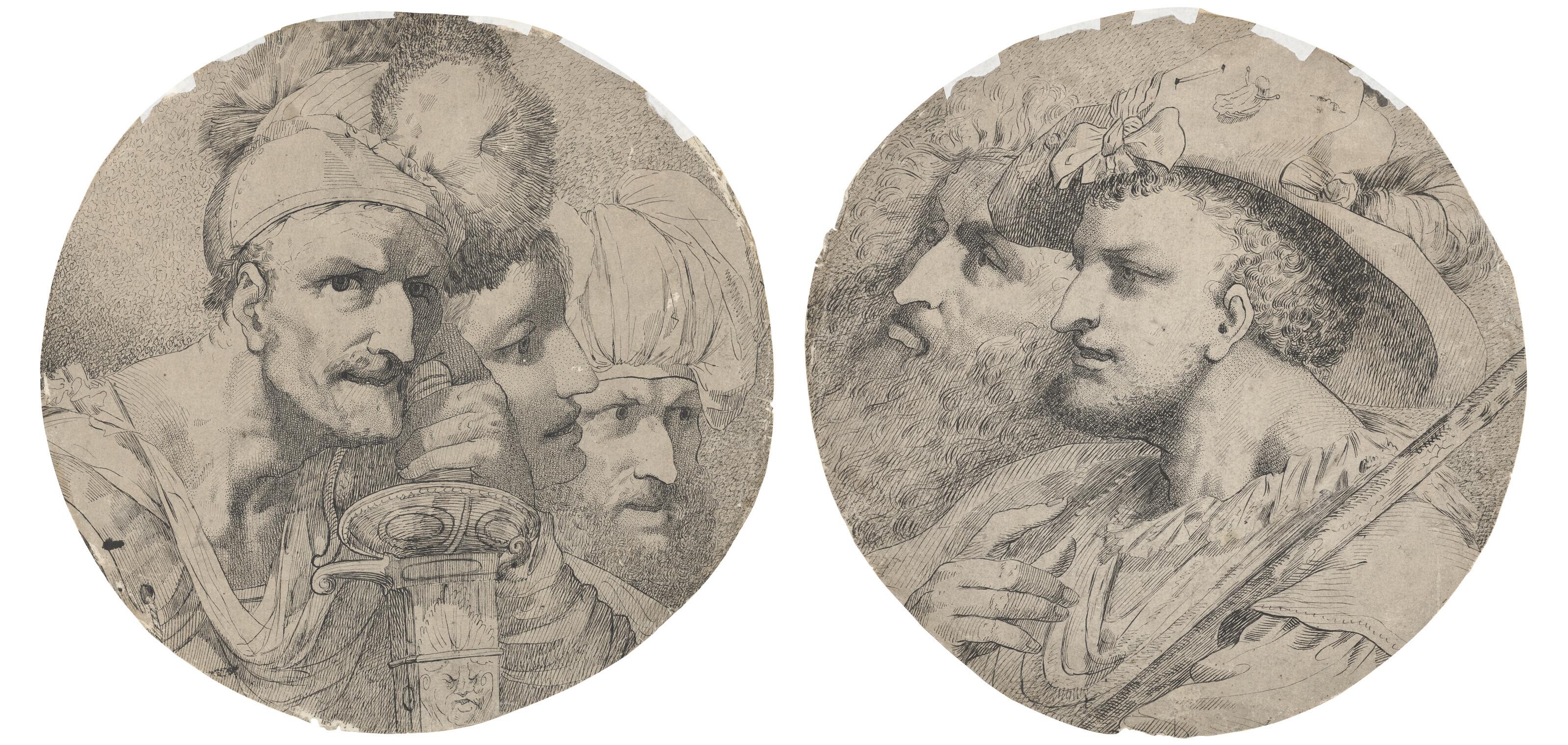 John Hamilton Mortimer, A.R.A. - Banditti; and Pilgrims