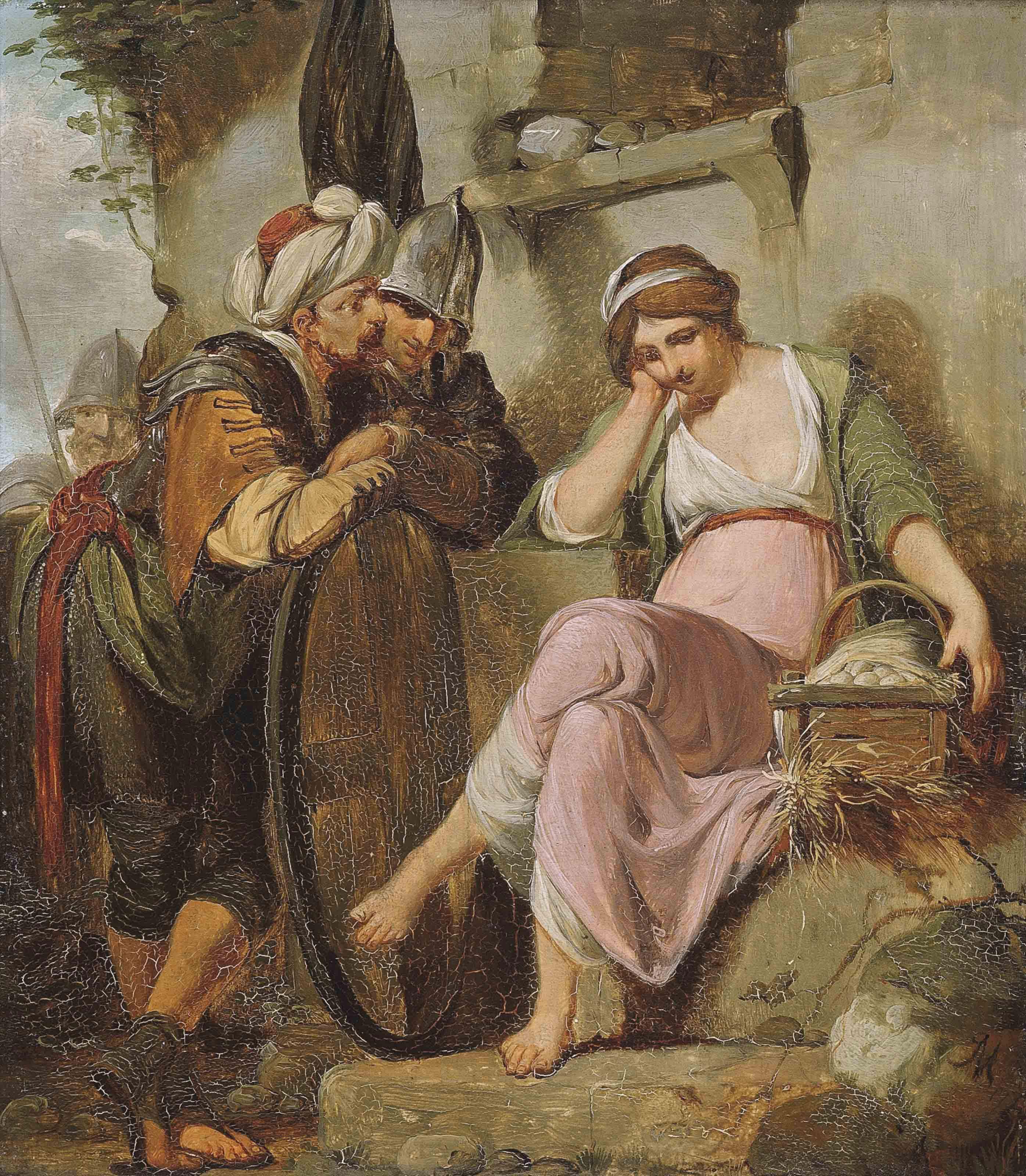 John Hamilton Mortimer, A.R.A. - Banditti at Market