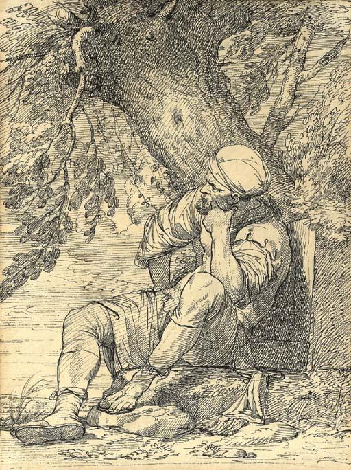 John Hamilton Mortimer, A.R.A. - Il Reposo