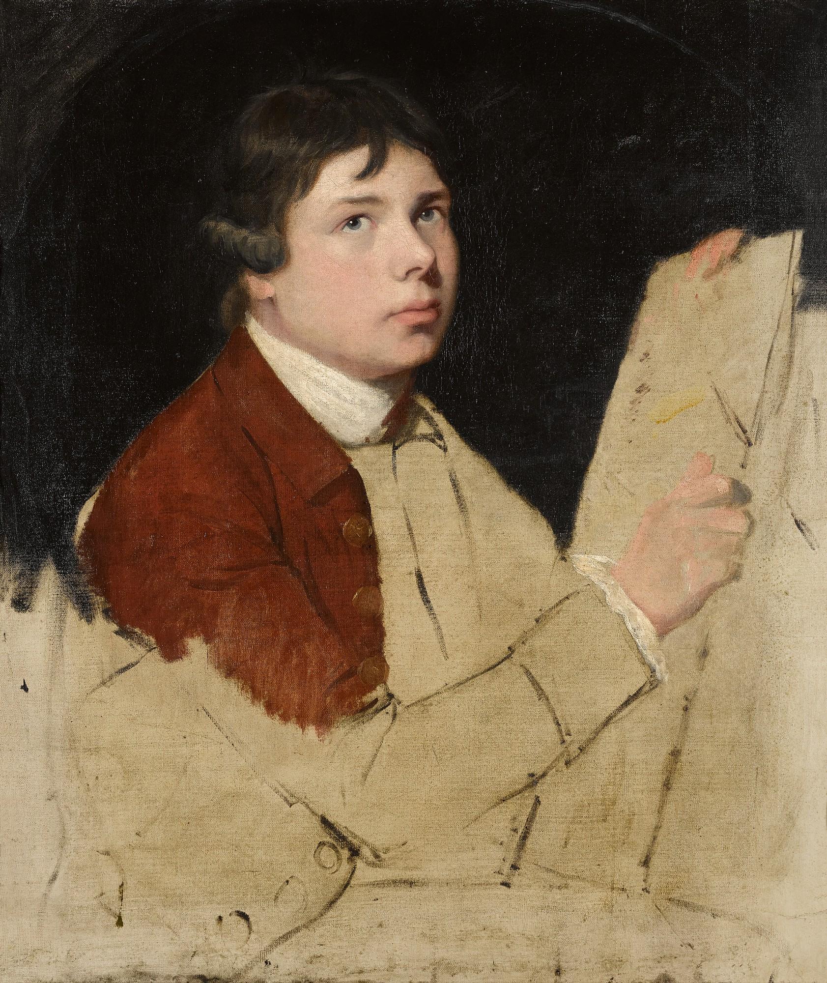 John Hamilton Mortimer, A.R.A. - Self-Portrait Of The Artist