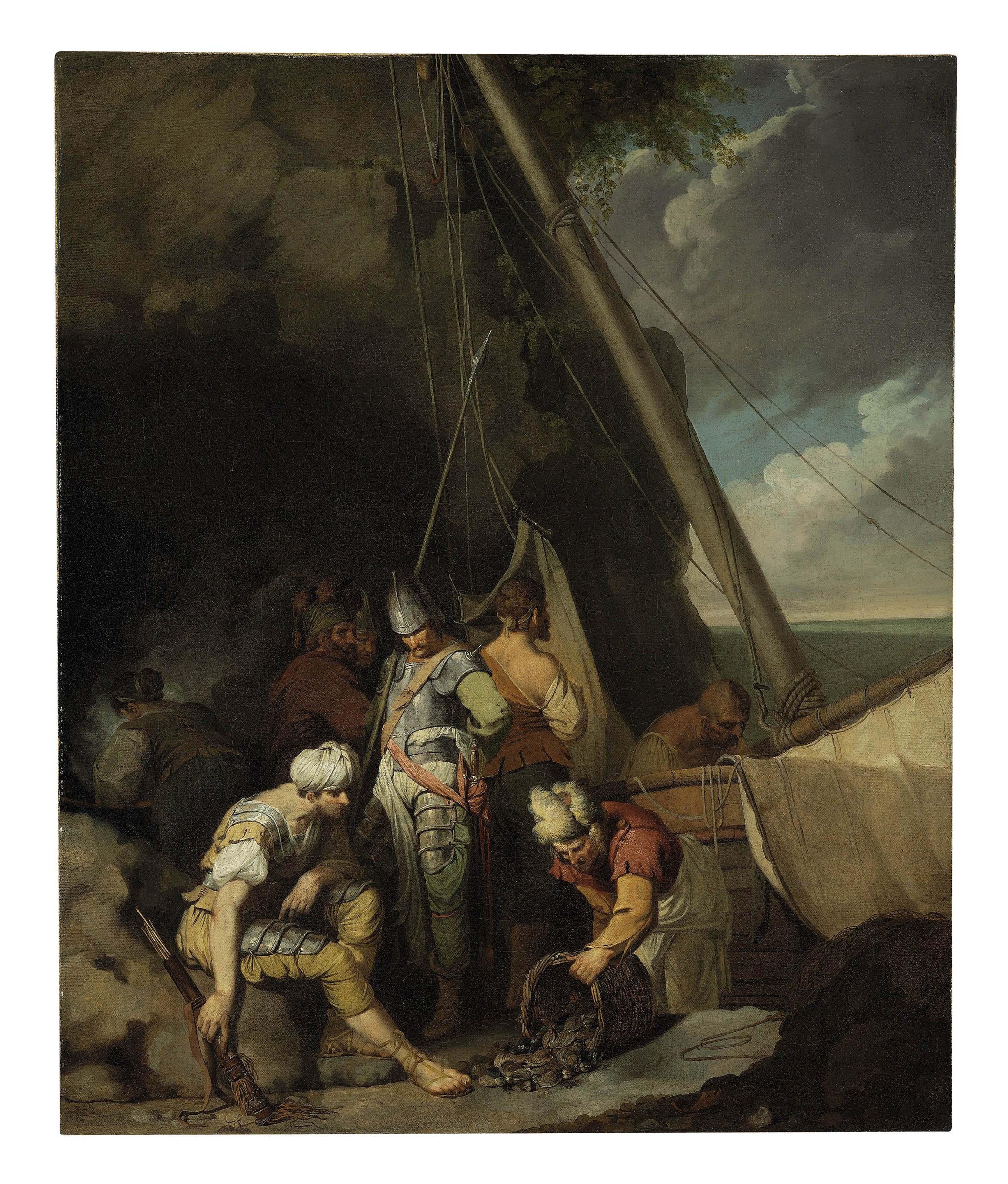 John Hamilton Mortimer - Banditti fishing