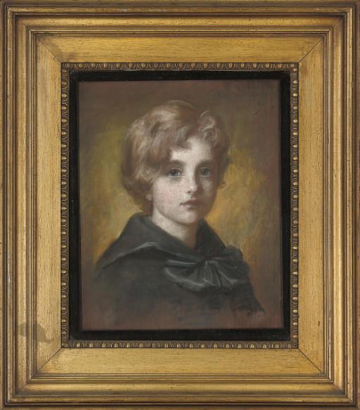 John Hanson Walker - Portrait of A Young Boy, Bust-Length