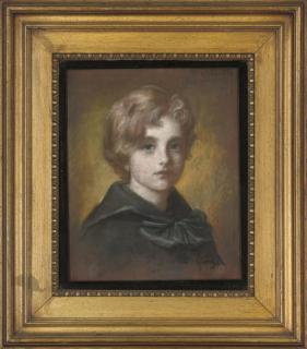 John Hanson Walker - Portrait of A Young Boy, Bust-Length