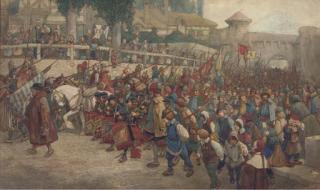 John Hassall - The Victory Parade