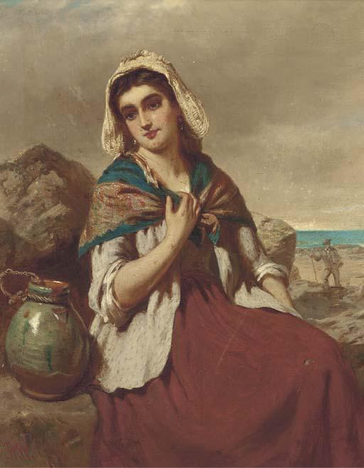 John Haynes Williams - The fisherman\'s wife