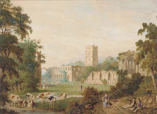 John Heaviside Clark - Fountains Abbey, Yorkshire