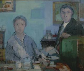 John Heliker - Double Portrait