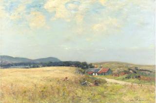 John Henderson - In the hayfields