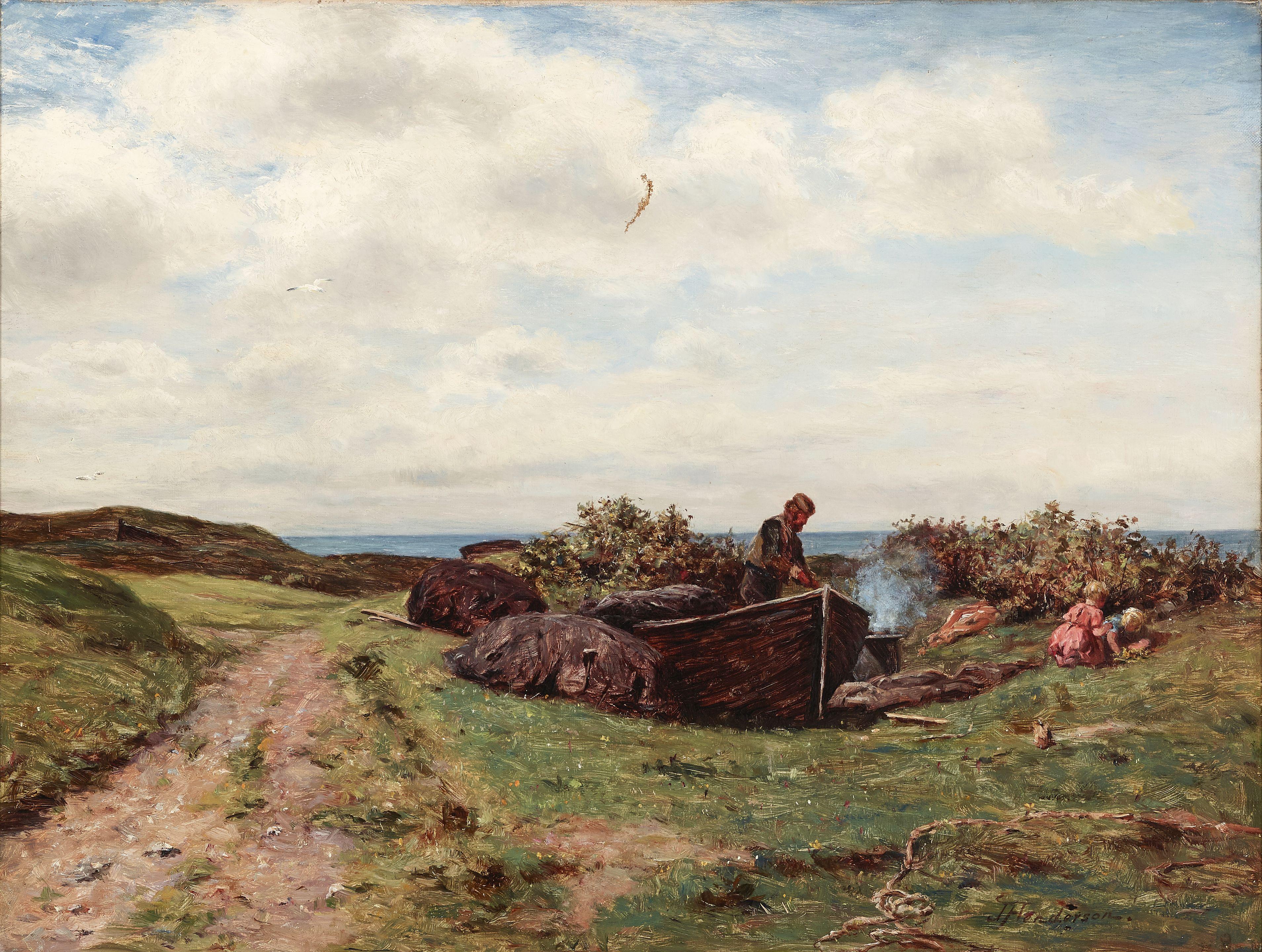 John Henderson - Preparing the days catch