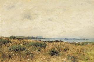 John Henderson - The Ayrshire coast looking towards Ailsa Craig