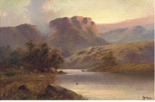 John Henry Boel - A lakeland landscape