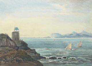 John Henry Campbell - Dublin Bay from the Martello Tower, Howth