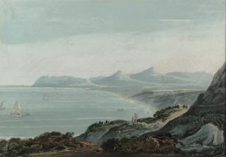 John Henry Campbell - View of Killiney Bay, Bray Head and the mountains of Co. Wicklow from the Hill of Dalkey