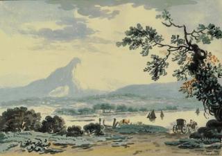 John Henry Campbell - View on the road near Rostrevor, Co. Down; and View on Lough Erne, Co. Fermanagh