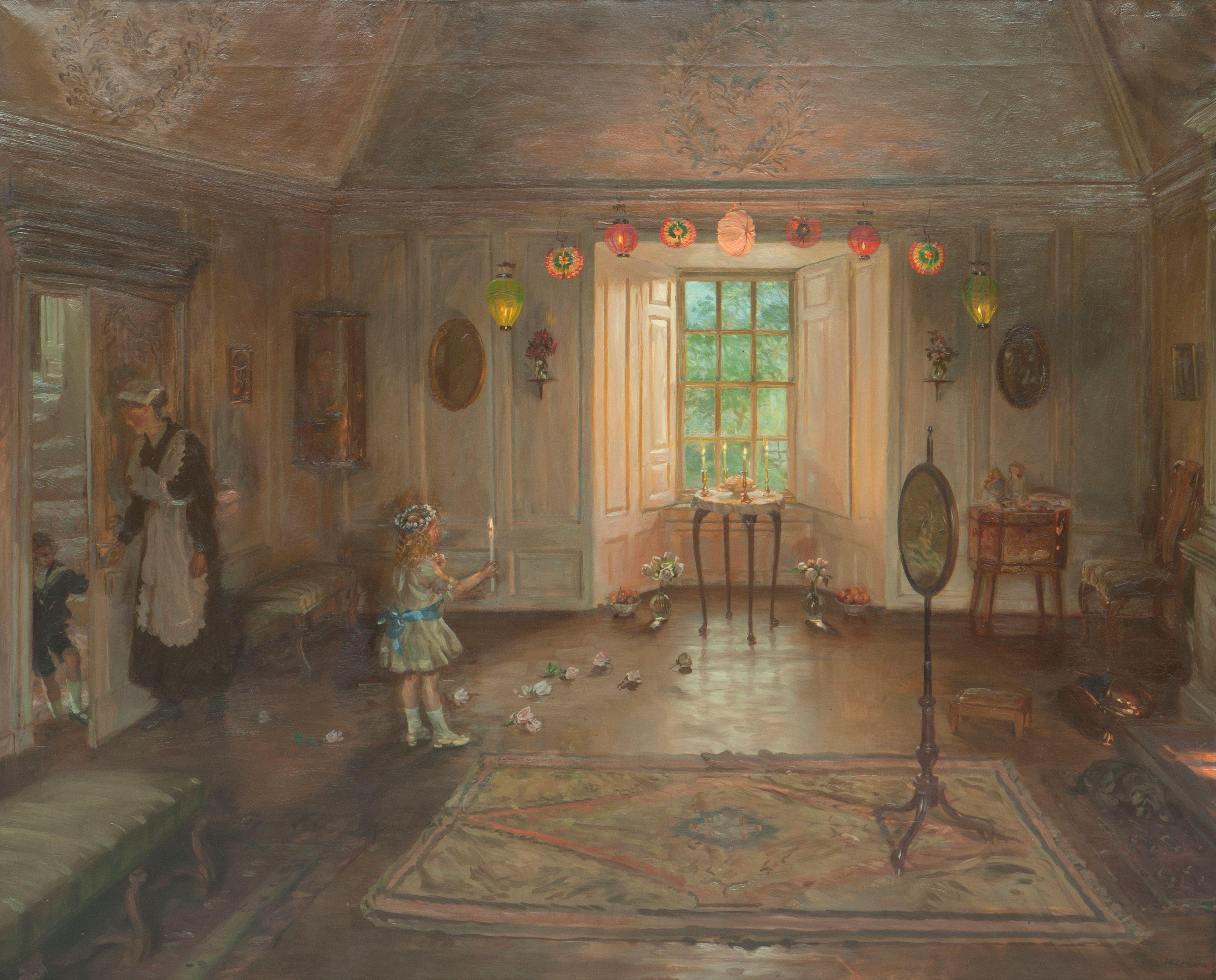 John Henry Lorimer, RSA RSW RWS RP - The Birthday Party