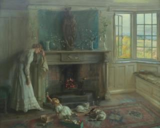 John Henry Lorimer, RSA RSW RWS RP - The House-builder